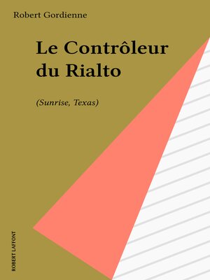 cover image of Le Contrôleur du Rialto